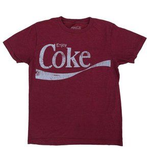 Coca-Cola Crewneck Short Sleeves Enjoy Coke TShirt